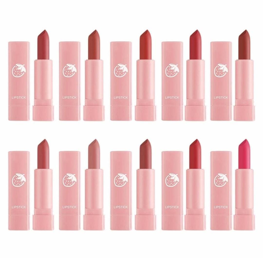 Pack of 10 Dragon Ranee Lipstick Set - Vibrant & Long-Lasting Shades