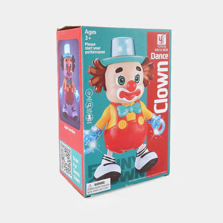 Dancing Joker With Music And Lights