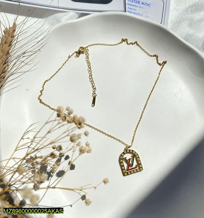 Modern beautiful gold plated pendant t4trendz