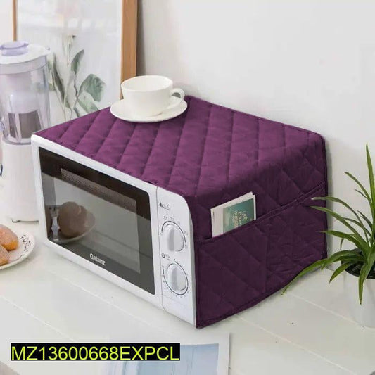 Cotton quilted microwave oven cover 1 PC t4trendz