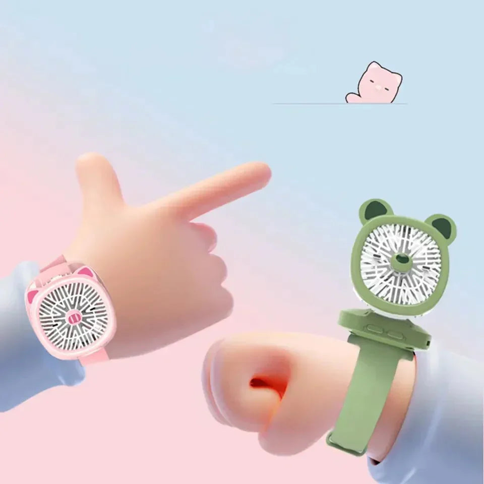 Fan watch Rechargeable 1 piece t4trendz