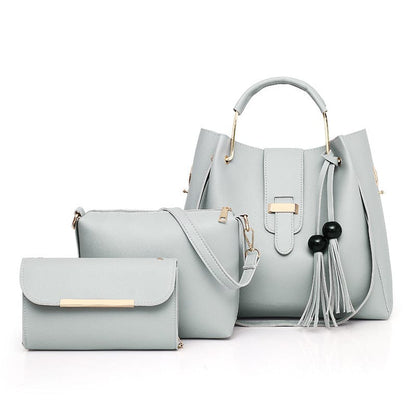 3pcs womens leather handbag Little chic