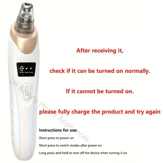 5-In-1 Rechargeable Suction Acne and Blackhead Remover for Men and Women t4trendz