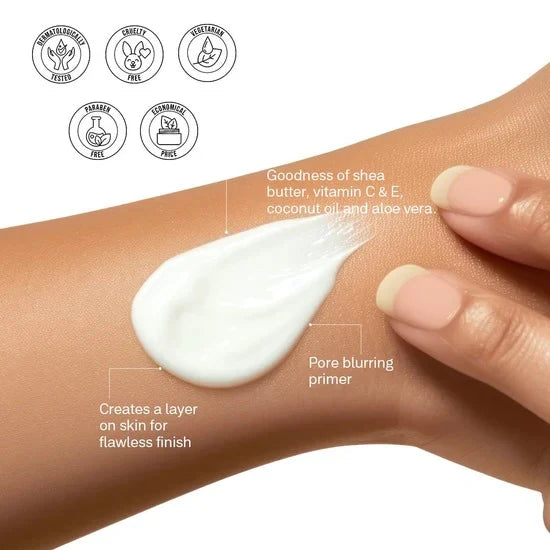 Flicka Silk Touch l Moisturiser + Primer + Sunscreen l