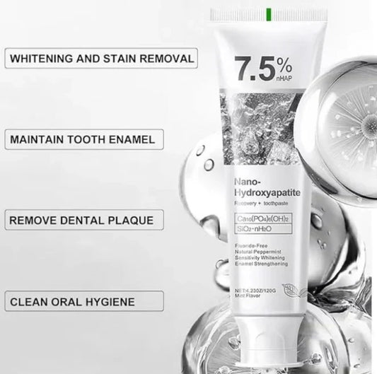 7.5% Hydroxyapatite Toothpaste
