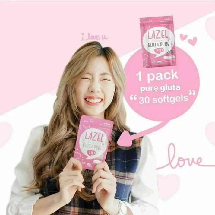 Lazel Gluta 2 in 1 (30 Pcs)