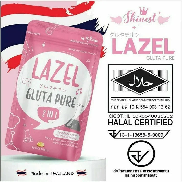 Lazel Gluta 2 in 1 (30 Pcs)
