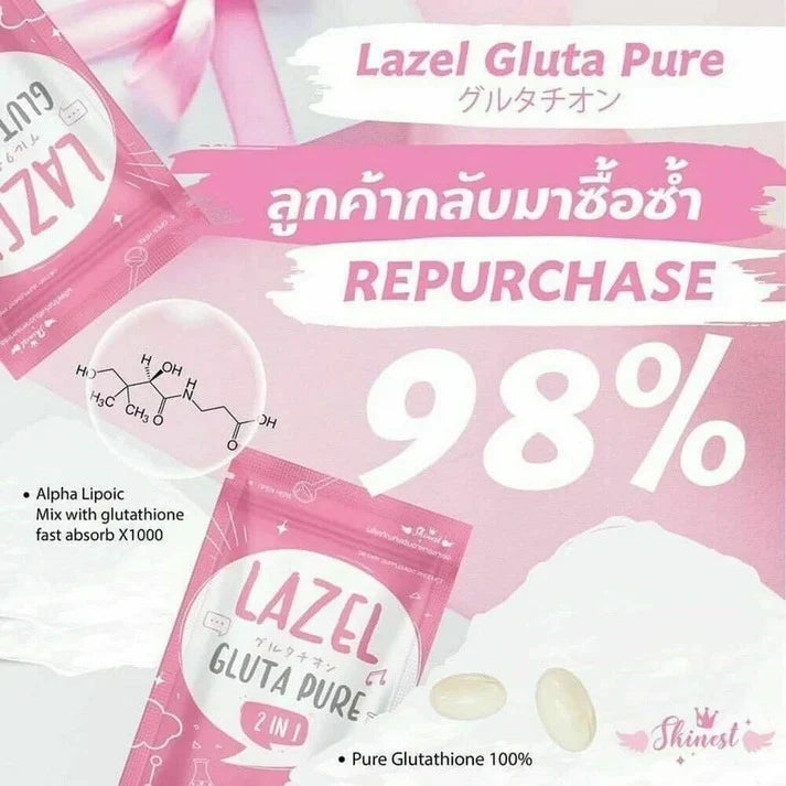 Lazel Gluta 2 in 1 (30 Pcs)