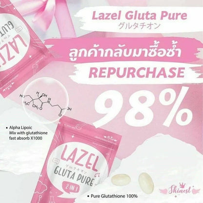 Lazel Gluta 2 in 1 (30 Pcs)