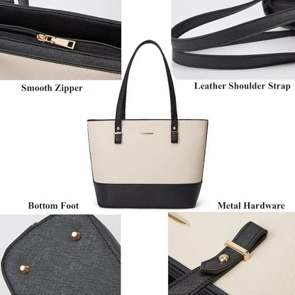 Shop Large Capacity Premium 3pcs Handbag Set at T4Trendz t4trendz