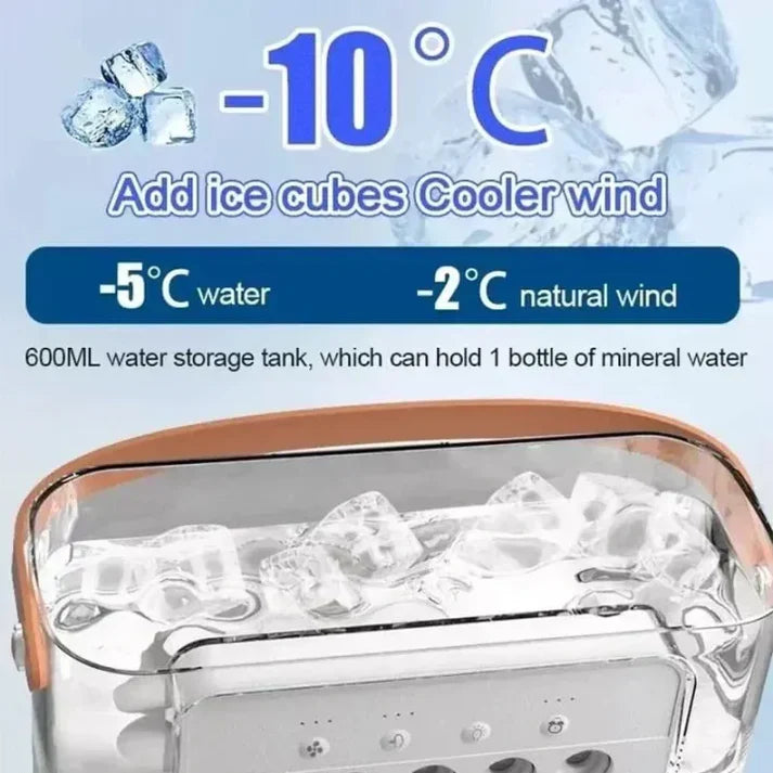 Portable Air Cooler With RGB Lights